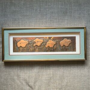 Mark & Jean Oberkirsch Southwest Designs in Copper Buffalo Relief